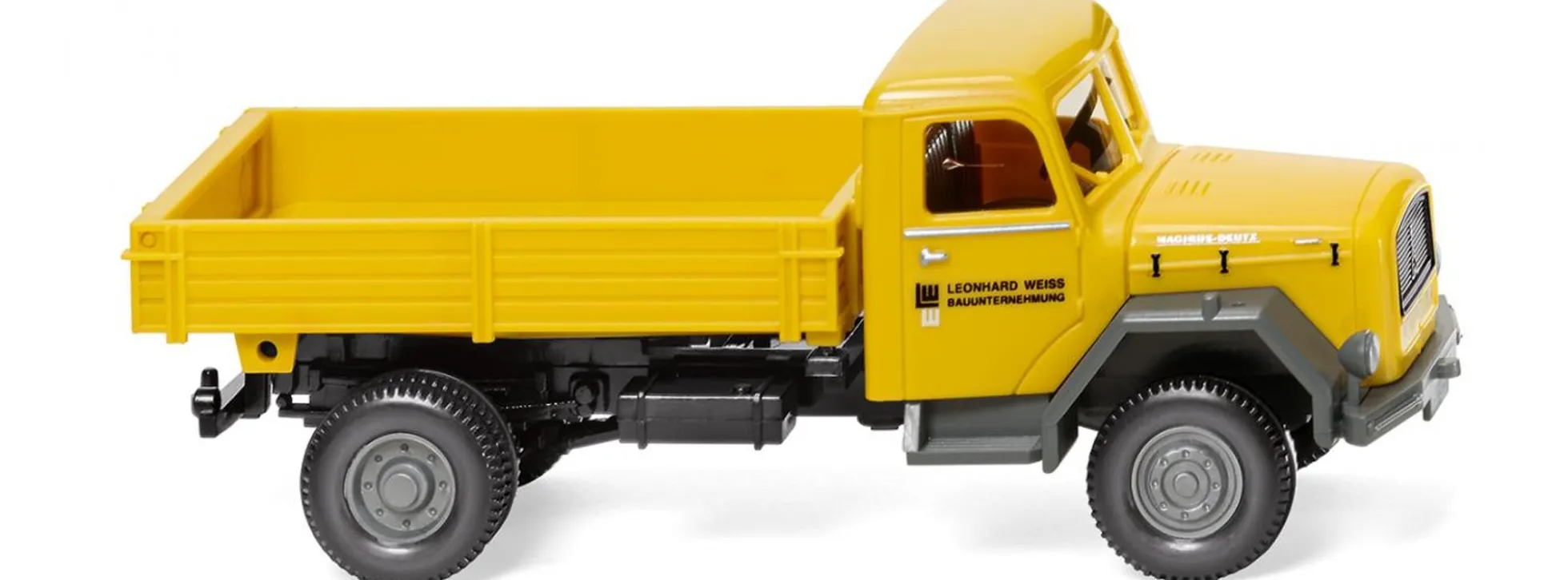 WIKING 042497 Pritschenkipper Magirus - Leonard Weiss | LKW-Modell 1:87