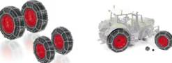 WIKING 077391 Rädersatz mit Ketten Fendt 828 Zubehör 1:32