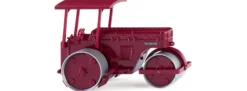 WIKING 089805 Straßenwalze Ruthemeyer - purpurrot | Baumaschinenmodell 1:87