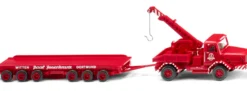 WIKING 049304 Tiefladehängerzug Faun Rosenkranz | LKW-Modell 1:87