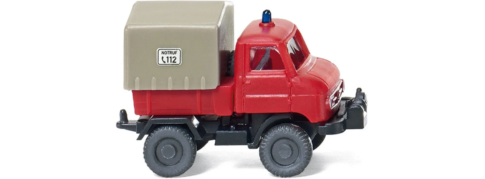 WIKING 097202 Unimog U 411 Feuerwehr Blaulichtmodell 1:160