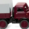 WIKING 036805 Unimog U 402 - weinrot | LKW-Modell 1:87