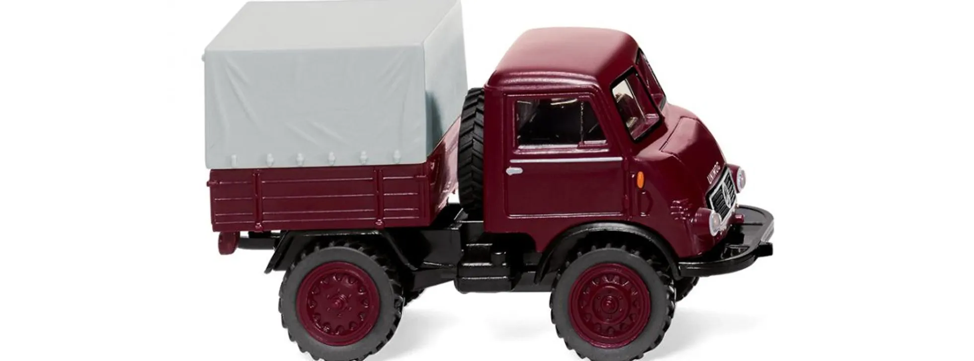 WIKING 036805 Unimog U 402 - weinrot | LKW-Modell 1:87