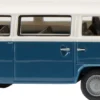 WIKING 031806 VW T2b Bus - blaugrau/weiß | Modellauto 1:87