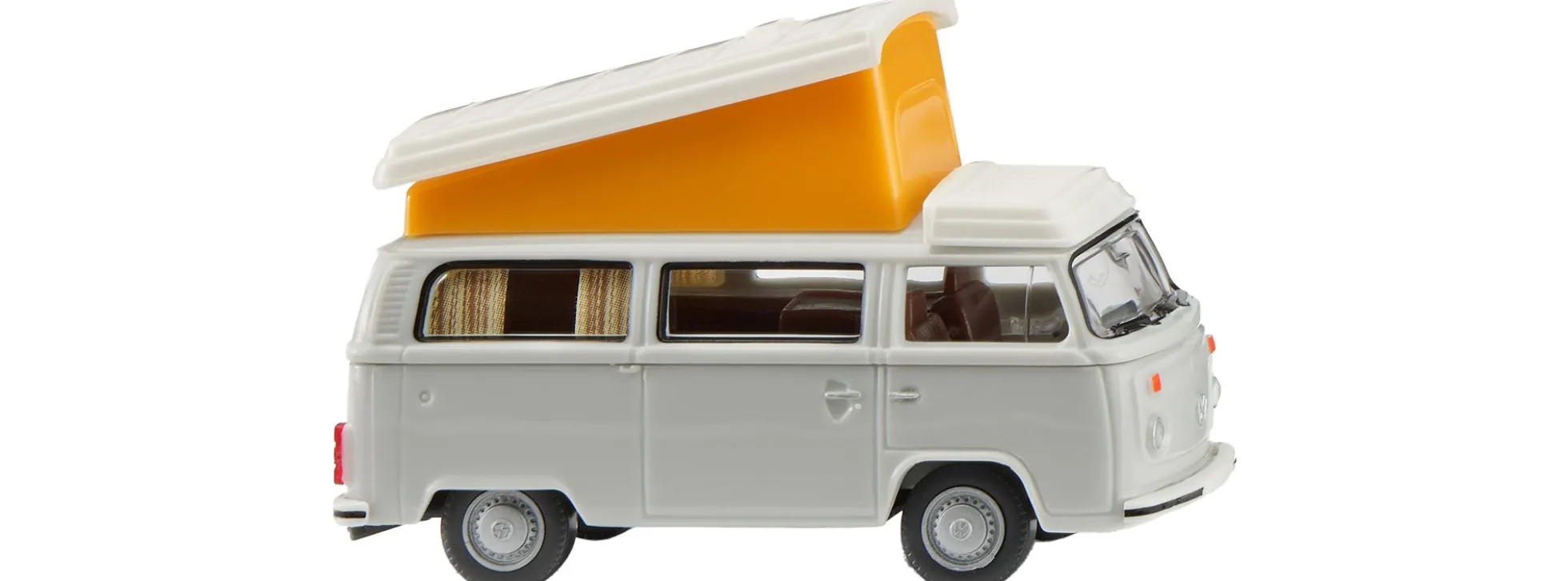 WIKING 031808 VW T2b Campingbus - lichtgrau | Modellauto 1:87