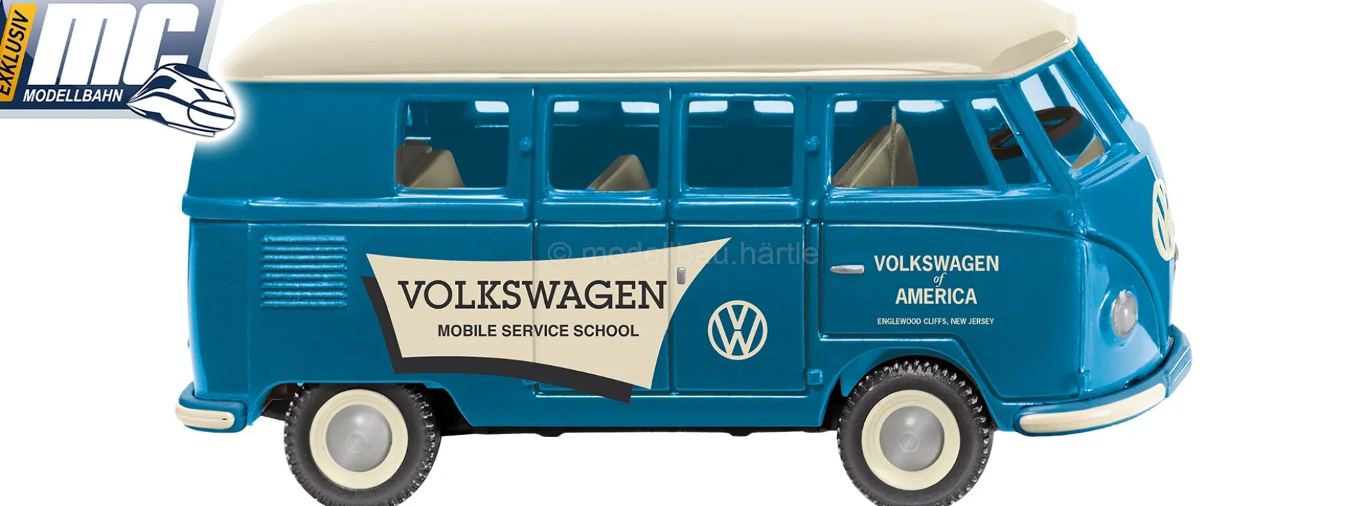 WIKING 878806 VW T1 Bus - Volkswagen Mobile Service School | MC-Vedes | Modellauto 1:87
