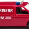WIKING 093406 VW T5 GP Kastenwagen Feuerwehr | Blaulichtmodell 1:160