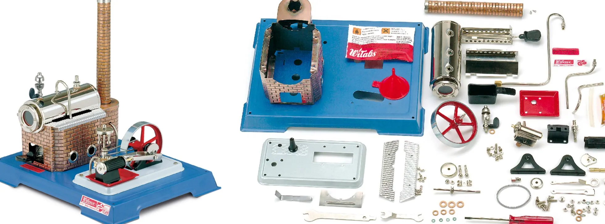 Wilesco 00009 Dampfmaschine D 9 Bausatz
