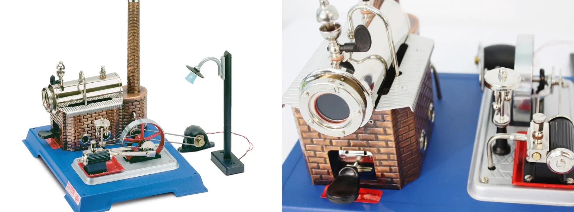 Wilesco 00105 Dampfmaschine D10 + Licht-Edition D105