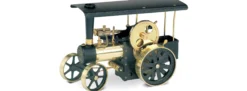 Wilesco 00406 Dampftraktor D406 | Modell schwarz/messing
