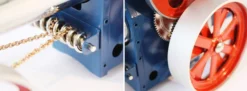 Wilesco 00405 Dampftraktor D405 | Modell rot/blau