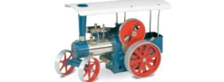 Wilesco 00405 Dampftraktor D405 | Modell rot/blau