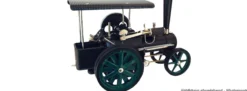 Wilesco 004052 Dampftraktor ohne Kran D405/2 | Modell schwarz/grün