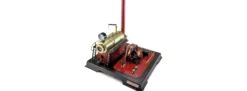 Wilesco 00115 Modellturbine T115 | Dampfmaschine mit Dynamo