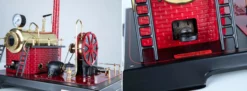 Wilesco 00115 Modellturbine T115 | Dampfmaschine mit Dynamo