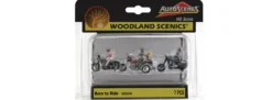 WOODLAND-SCENICS WAS5549 Bikerausflug | Motorradmodell 1:87