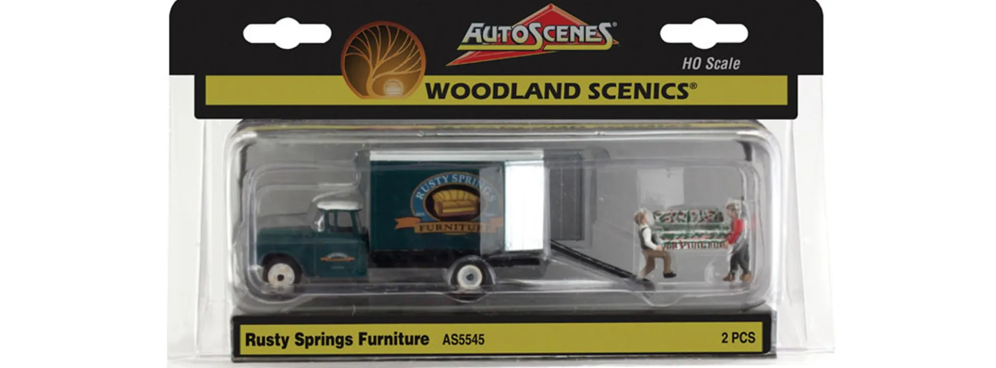 WOODLAND-SCENICS WAS5545 Rusty Springs Couchliefererung | LKW-Modell 1:87