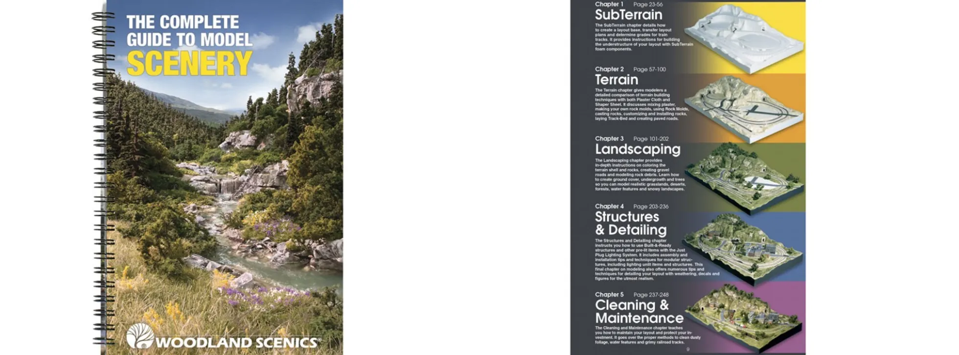 WOODLAND-SCENICS WC1208 The Complete Guide to Model Scenery | Buch Landschaftsgestaltung | Englisch