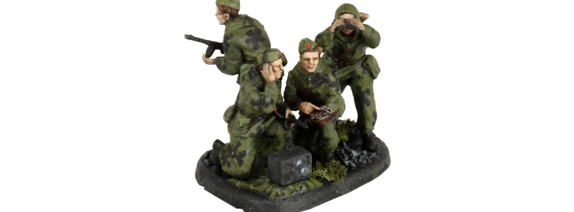 ZVEZDA 6137 Soviet Recconaissance Team 1941 - 1943 | Figuren Bausatz 1:72