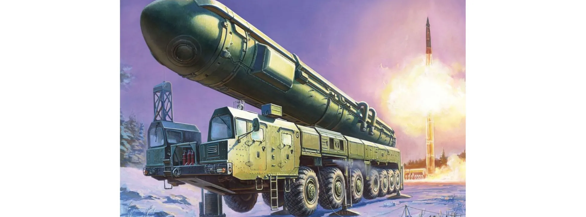 ZVEZDA 5003 Topol M Missile Launcher Militär Bausatz 1:72