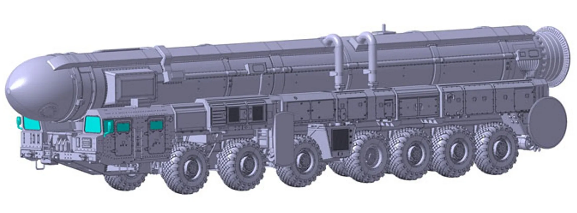 ZVEZDA 5003 Topol M Missile Launcher Militär Bausatz 1:72